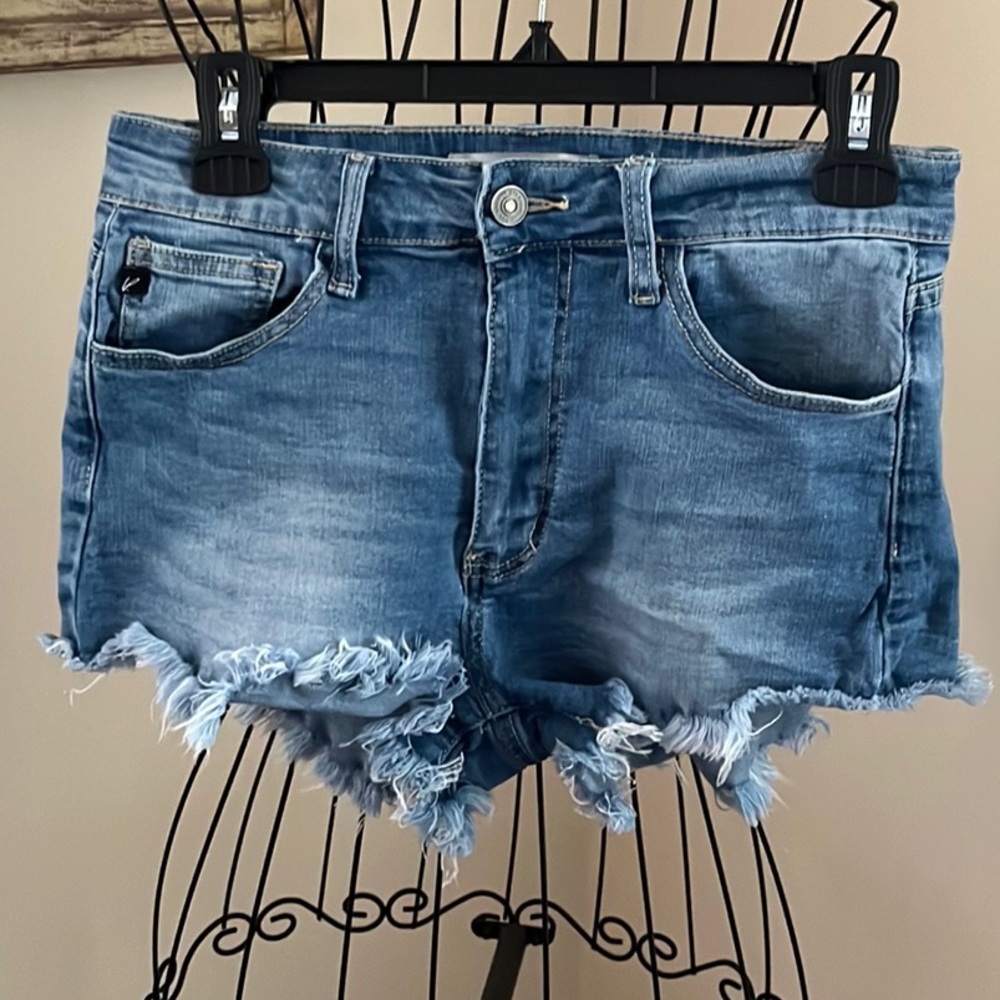 KanCan Distressed Denim Jean Shorts 9 28